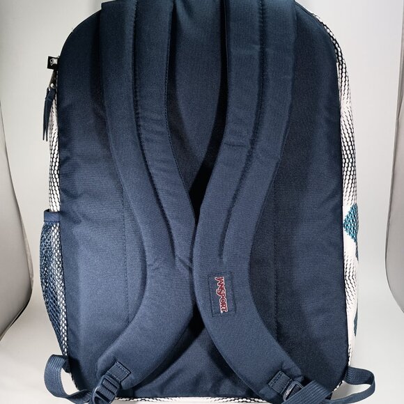 Jansport Big Student Backpack Multicolor-Chevron Style New NWT - Picture 3 of 10